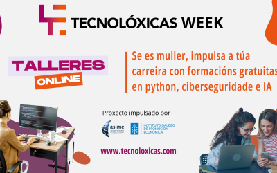 Talleres gratuítos para mulleres dentro da Tecnolóxicas Week